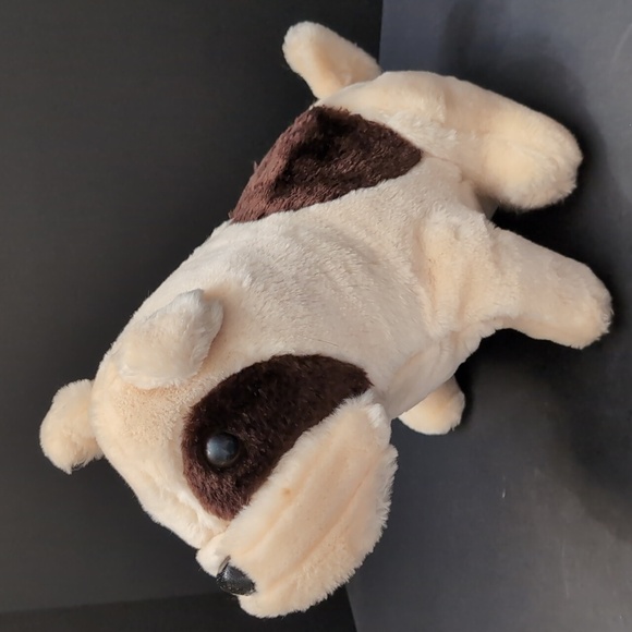 VGT,London Fog Plush Tan/Brown Bulldog Toy. - Picture 3 of 9